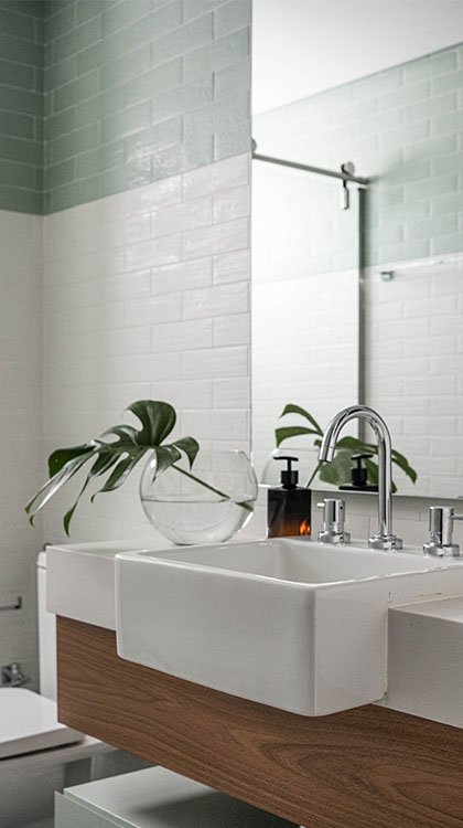 Detalhe da visão de entrada