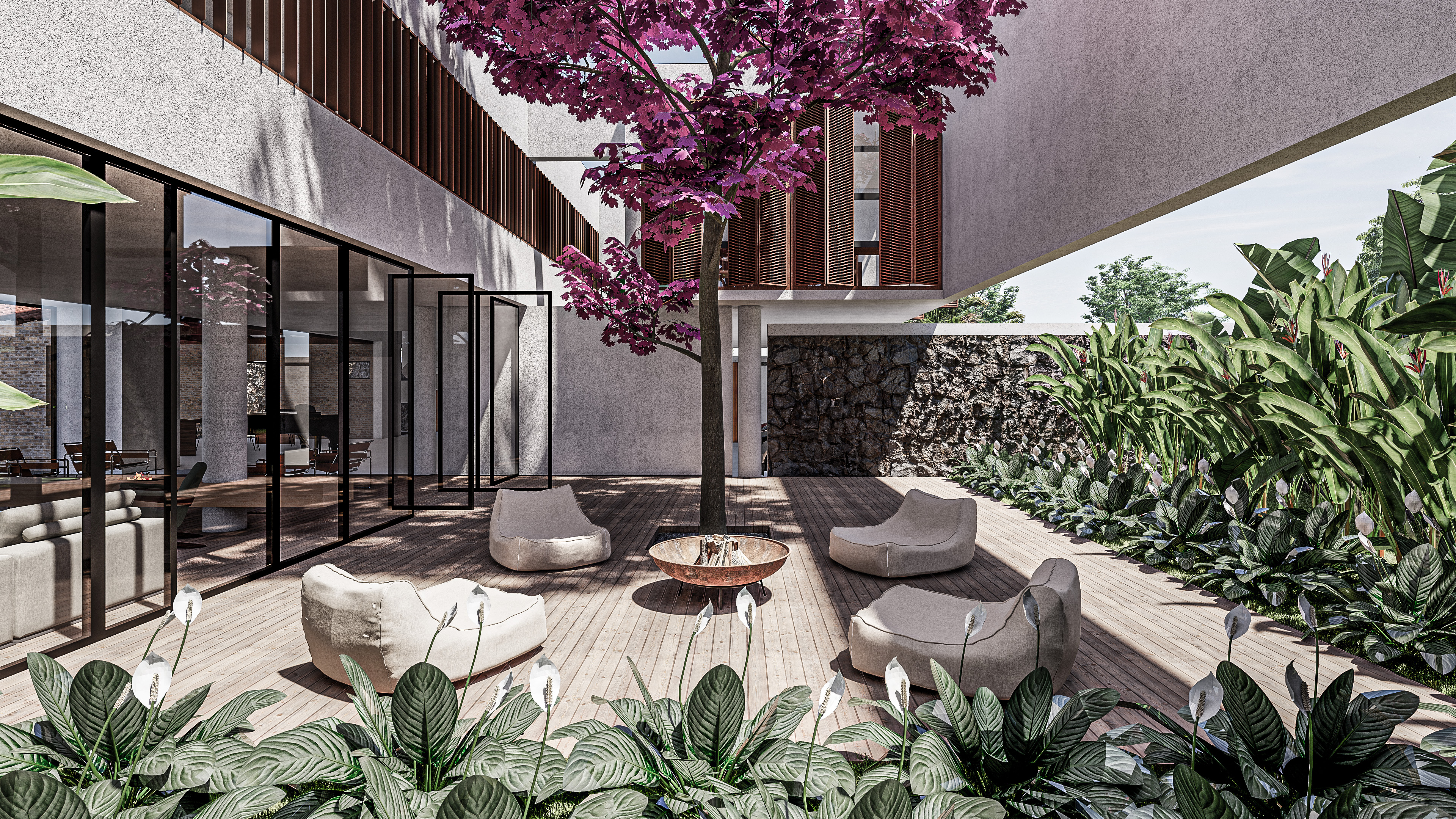 Mural exibindo os produtos da rainaldi