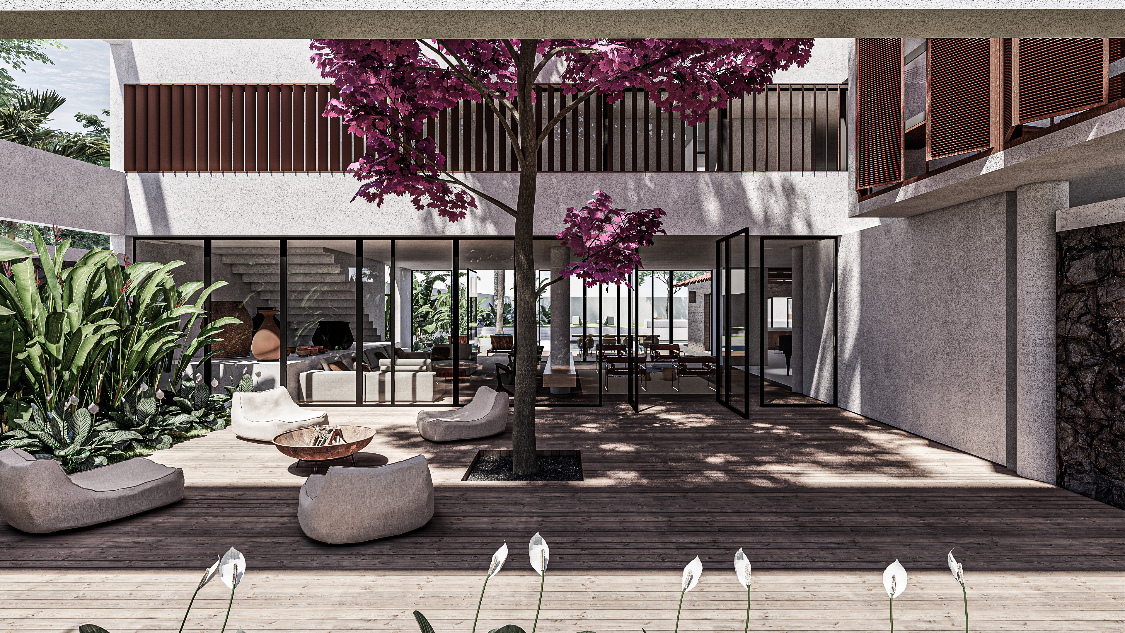 Mural exibindo os produtos da rainaldi