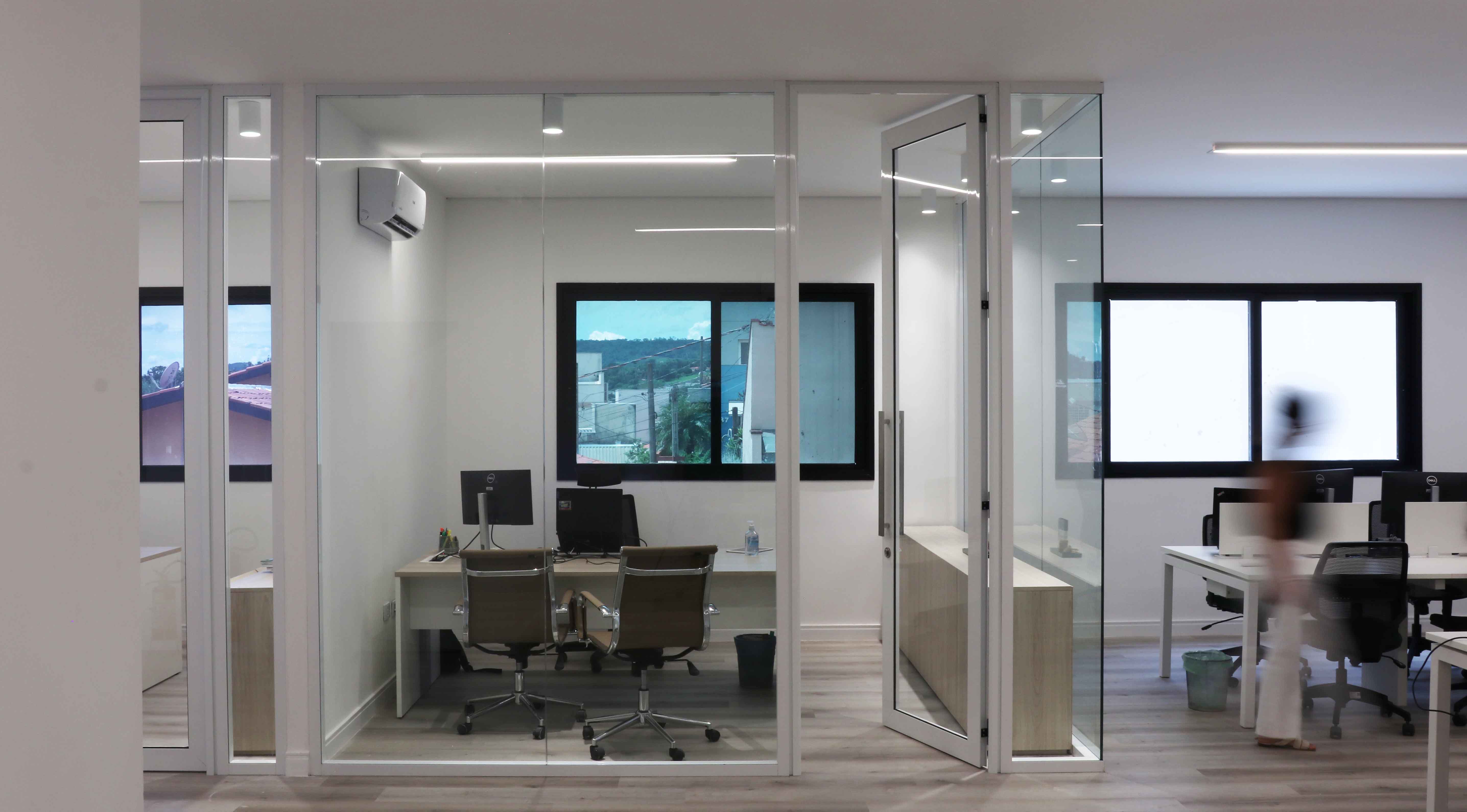 Sala particular para executivos