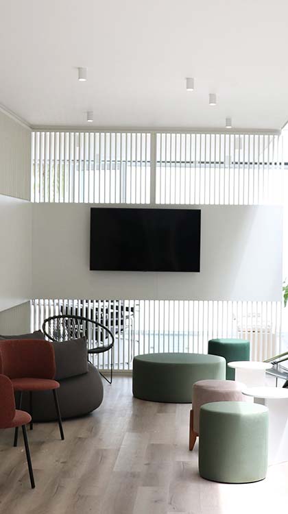 Visão do escitório da Biotrop