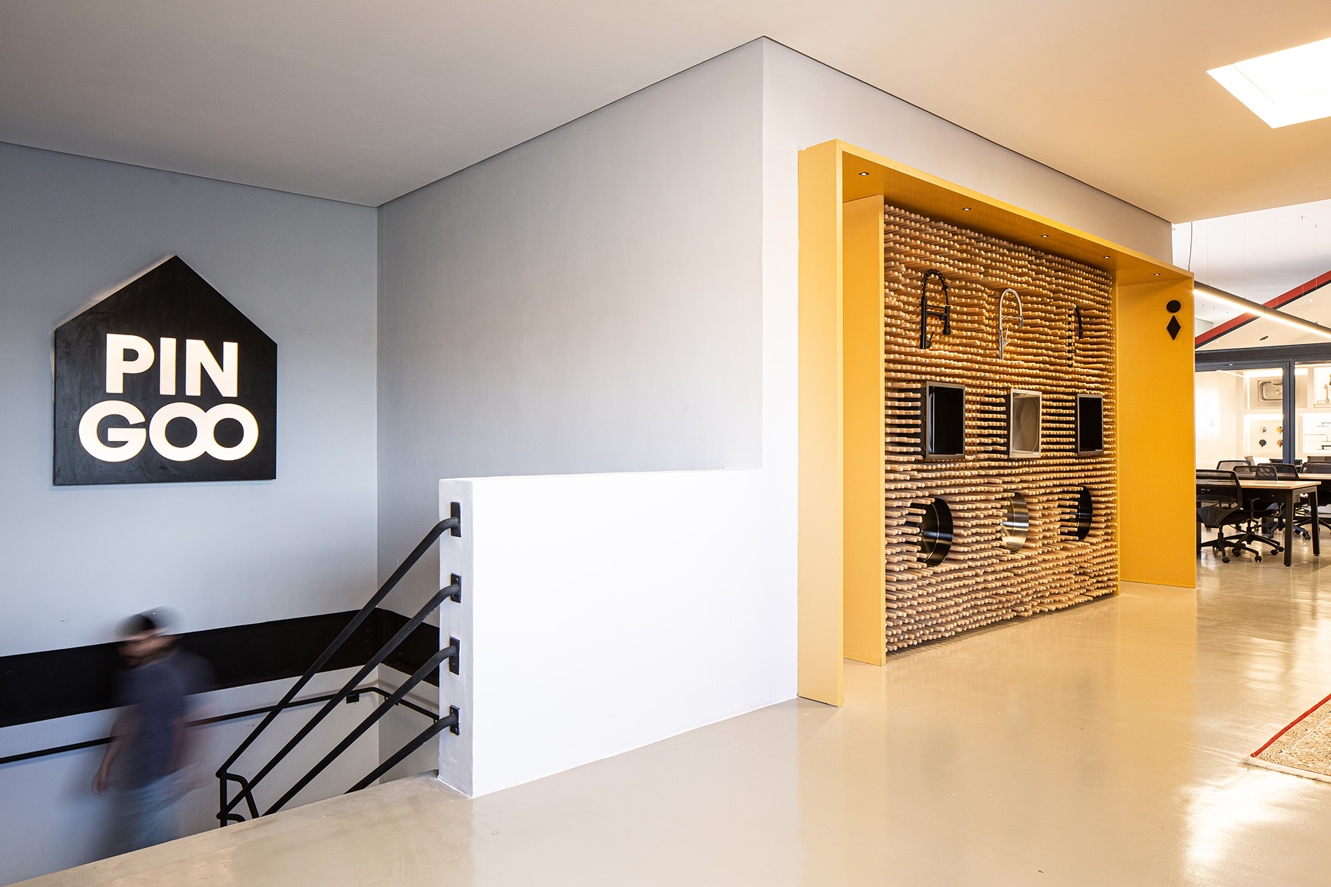 Entrada do Escritório Pingoo