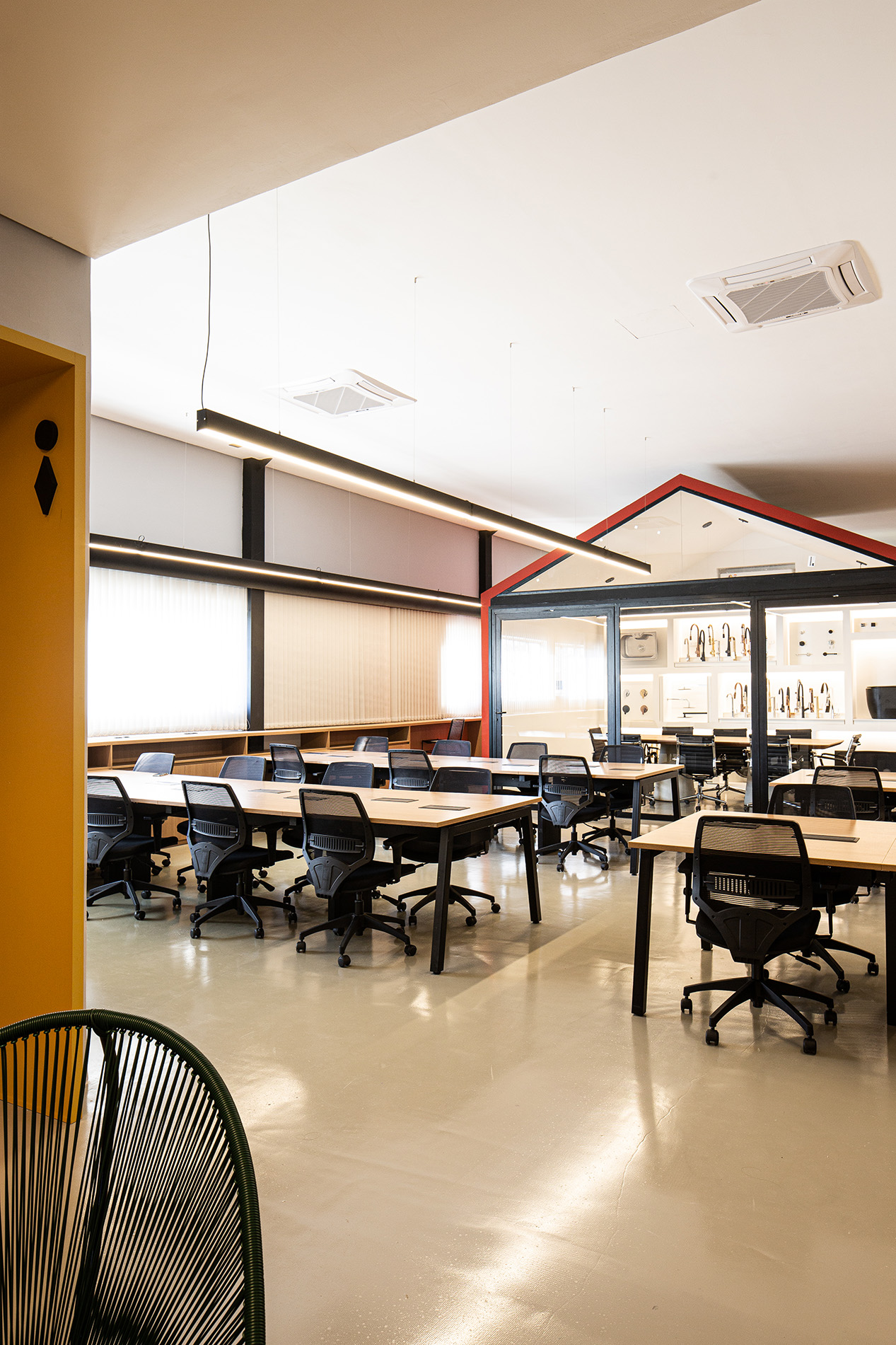 Visão do escritório