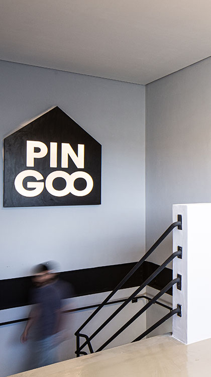 Entrada do Escritório Pingoo