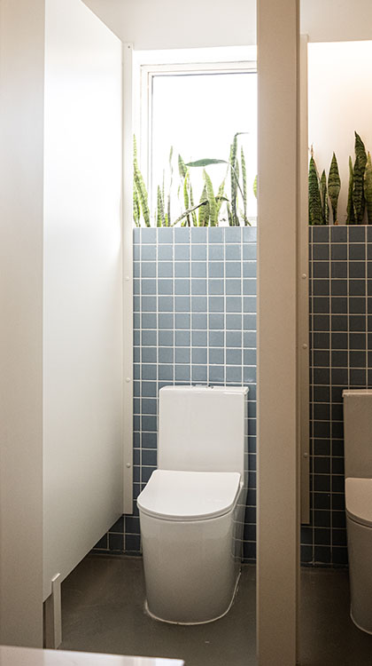 Visão de outro banheiro