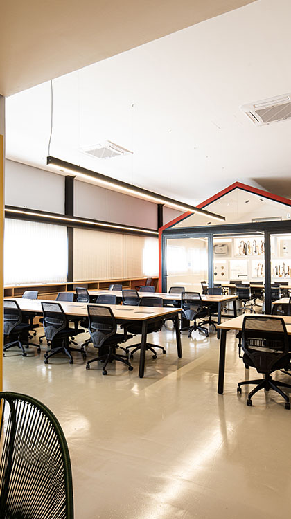 Visão do escritório